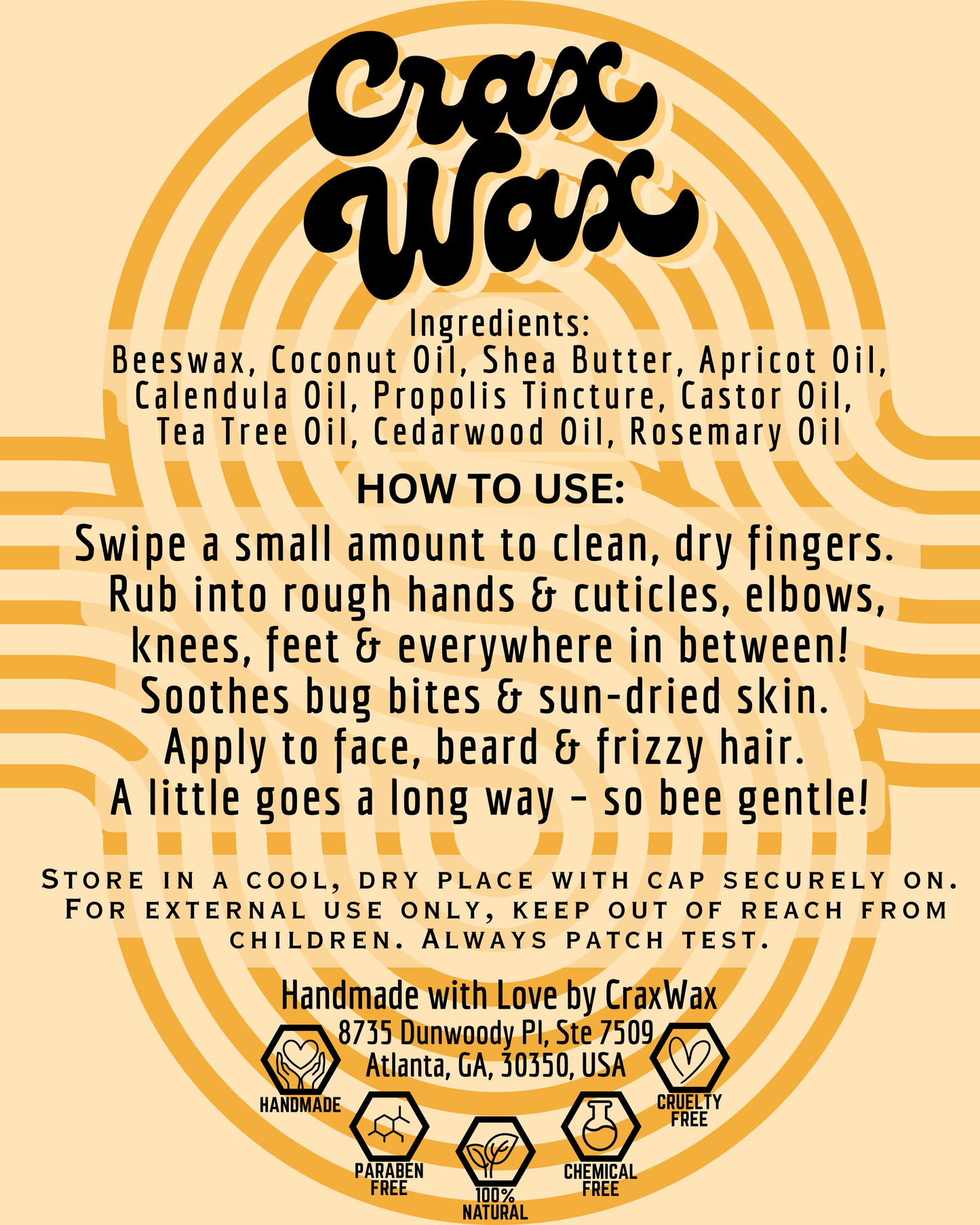 Beeswax Body Balm - 2 oz.